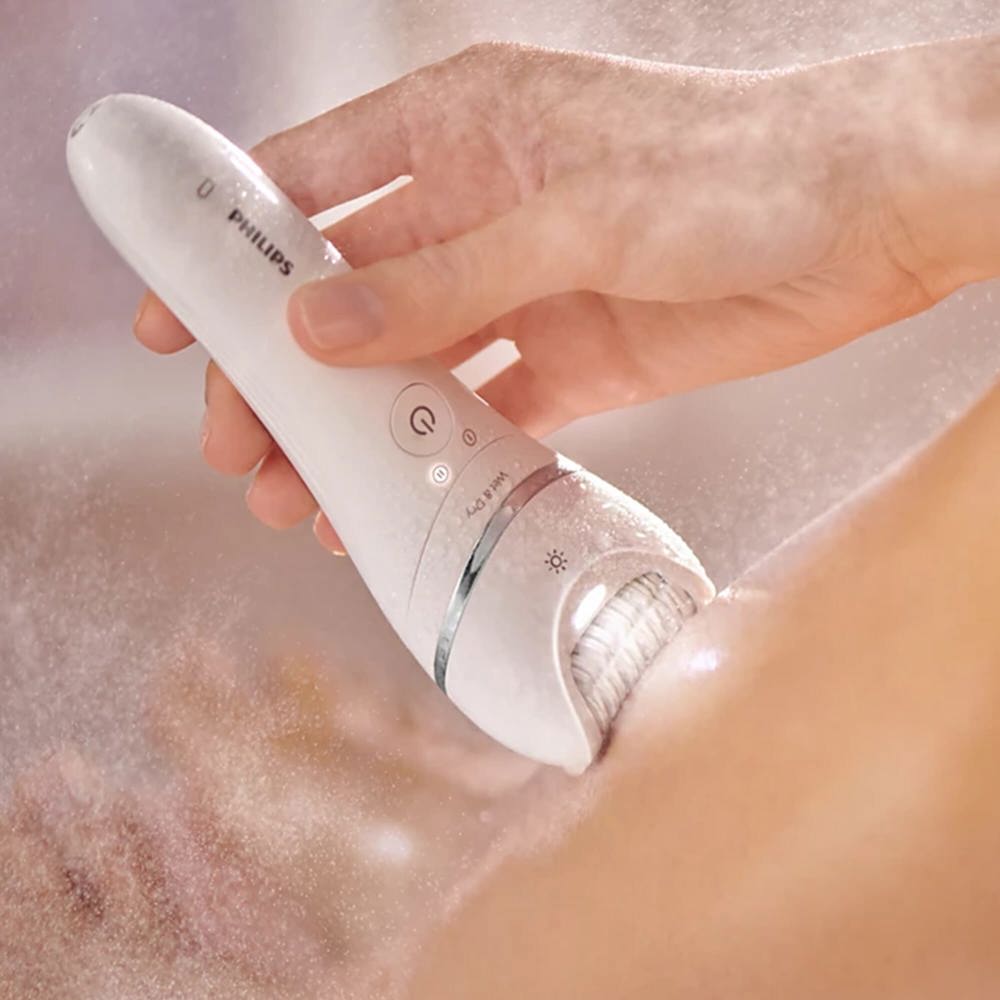 BRE700|Philips epileerapparaat voor benen en lichaam, Wet &amp; Dry